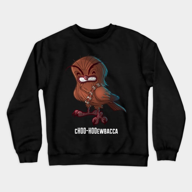 c-HOO_HOO-hewbacca Crewneck Sweatshirt by RemcoBakker